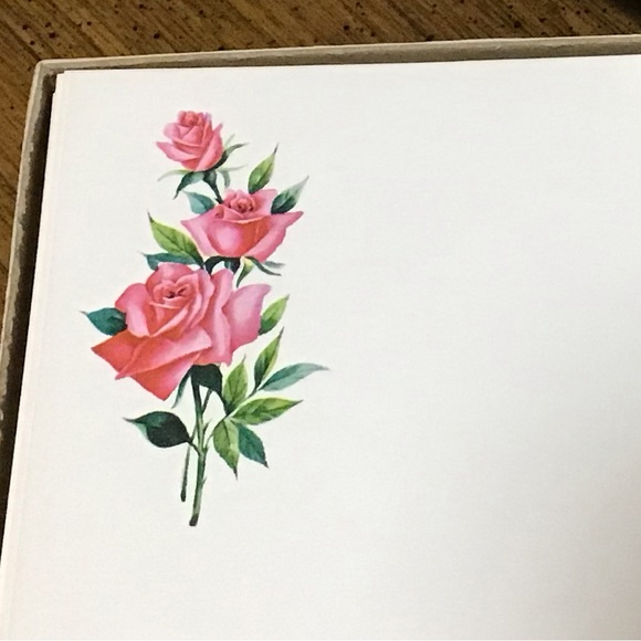 POST A NOTE 4 flower design post cards … boxed … vintage … about 30 post cards - Picture 13 of 16